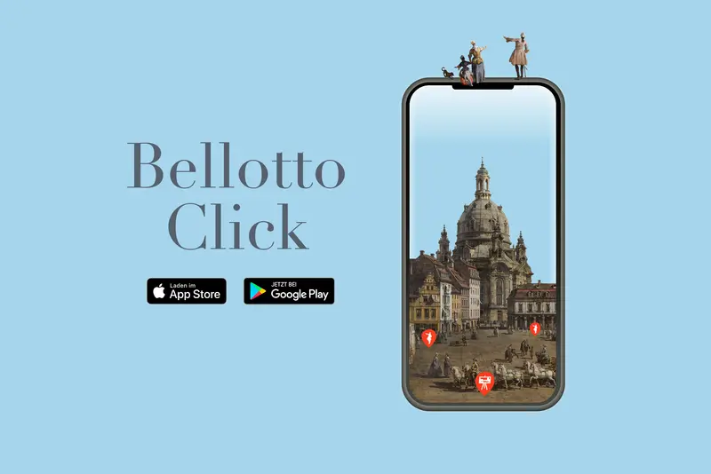 Eine Werbung für die App "Bellotto Click"