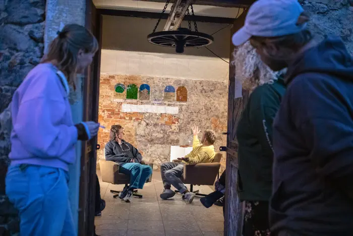 Coco Martina Brüschweiler, künstlerische Intervention im ECK