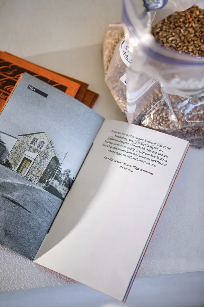 Coco Martina Brüschweiler, künstlerische Intervention im ECK