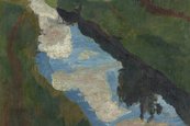Paula Modersohn-Becker, Moorgraben, um 1900 Landschaft mit einem kleinen Bach