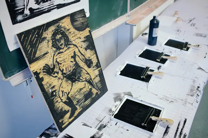 Frisch gedruckt! im Gymasium Wilsdruff