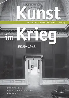 Cover einer Kunstzeitschrift mit einer historischen Fotografie eines Ausstellungsraumes