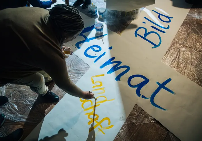 Der Kunst Parkour Oderwitz am 23.11.2019 zu "180 Ideen fuer Sachsen"