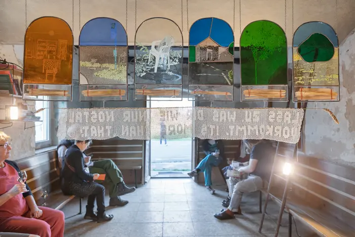 Coco Martina Brüschweiler, künstlerische Intervention im ECK