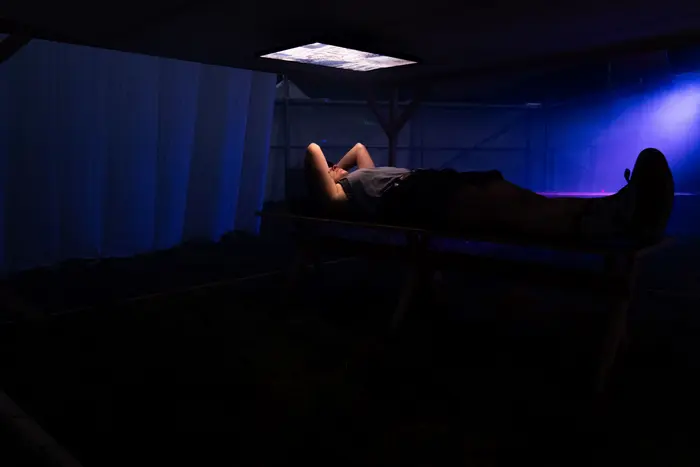 Mailand / Innenhof, Szelle 4, 2024