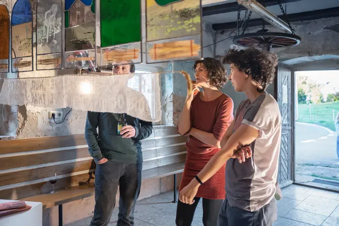 Coco Martina Brüschweiler, künstlerische Intervention im ECK