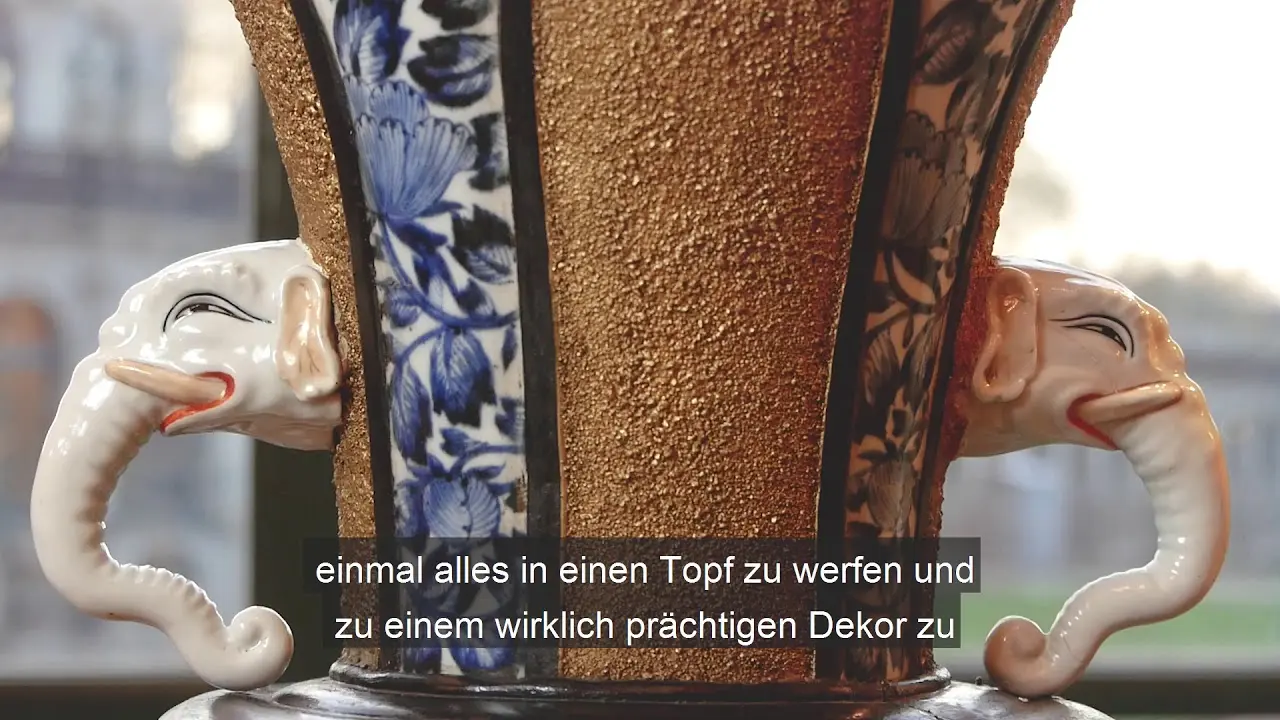 Die Vase hat 'nen Vogel!