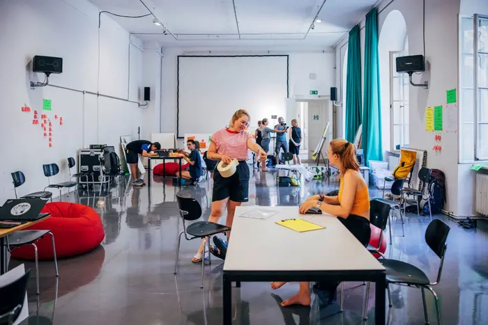 Treffen im Japanischen Palais