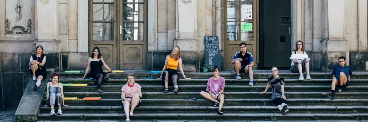 Der Jugendbeirat im Japanischen Palais