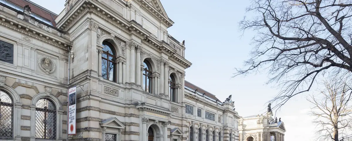 Gebäude des Albertinum von außen