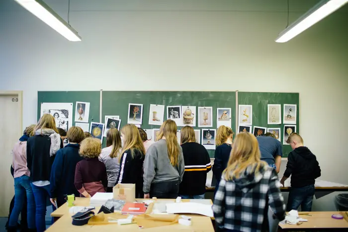 Frisch gedruckt! im Gymasium Wilsdruff